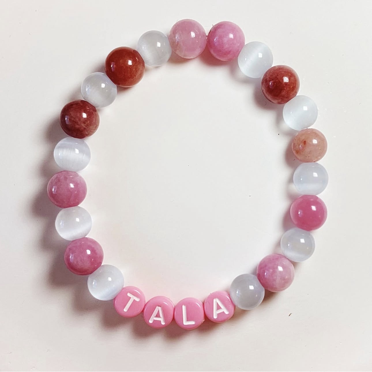 Alexa Chalcedony & Cat Eye Harmony Bracelet