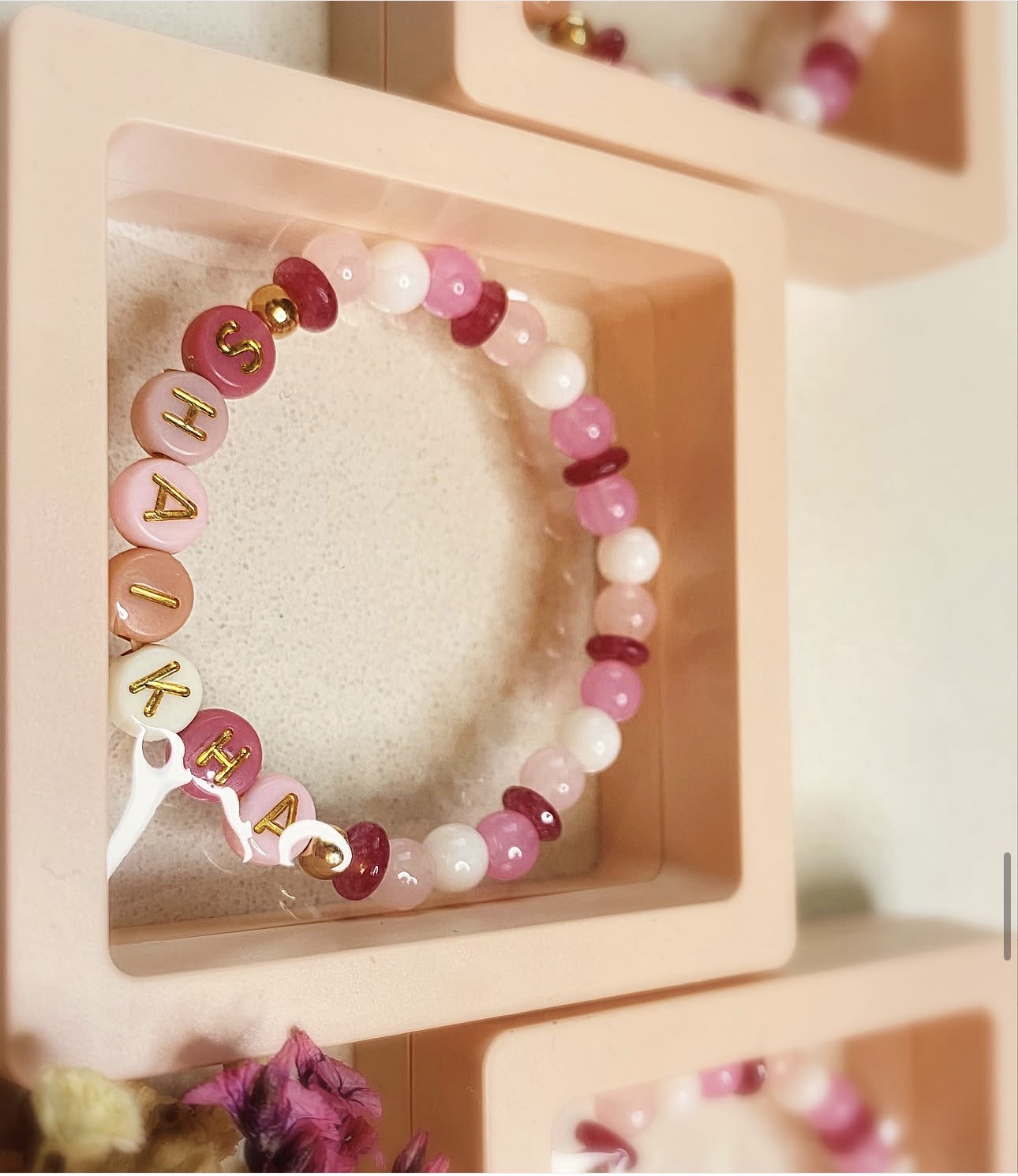 Kids Personalized Name Harmony Bracelet photo 3