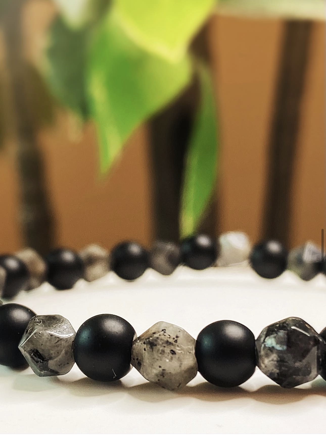 Black Onyx & Labradorite Harmony Bracelet photo 2