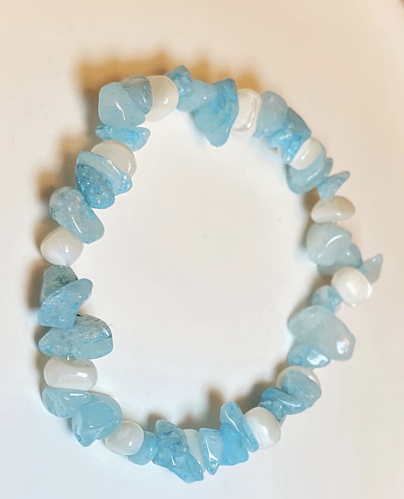 Star Fragments & White Shell Harmony Bracelet