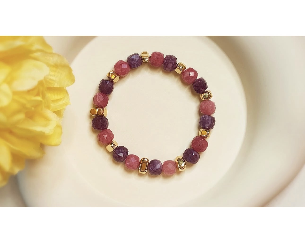 Kunzite & Pink Tourmaline Harmony Bracelet