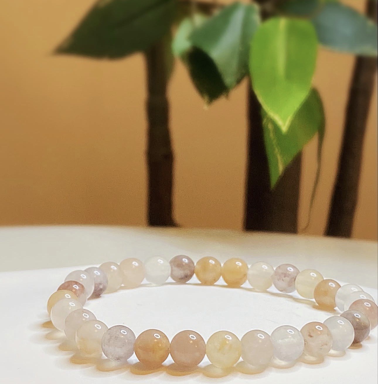 Natural Jade Earth Tones Harmony Bracelet