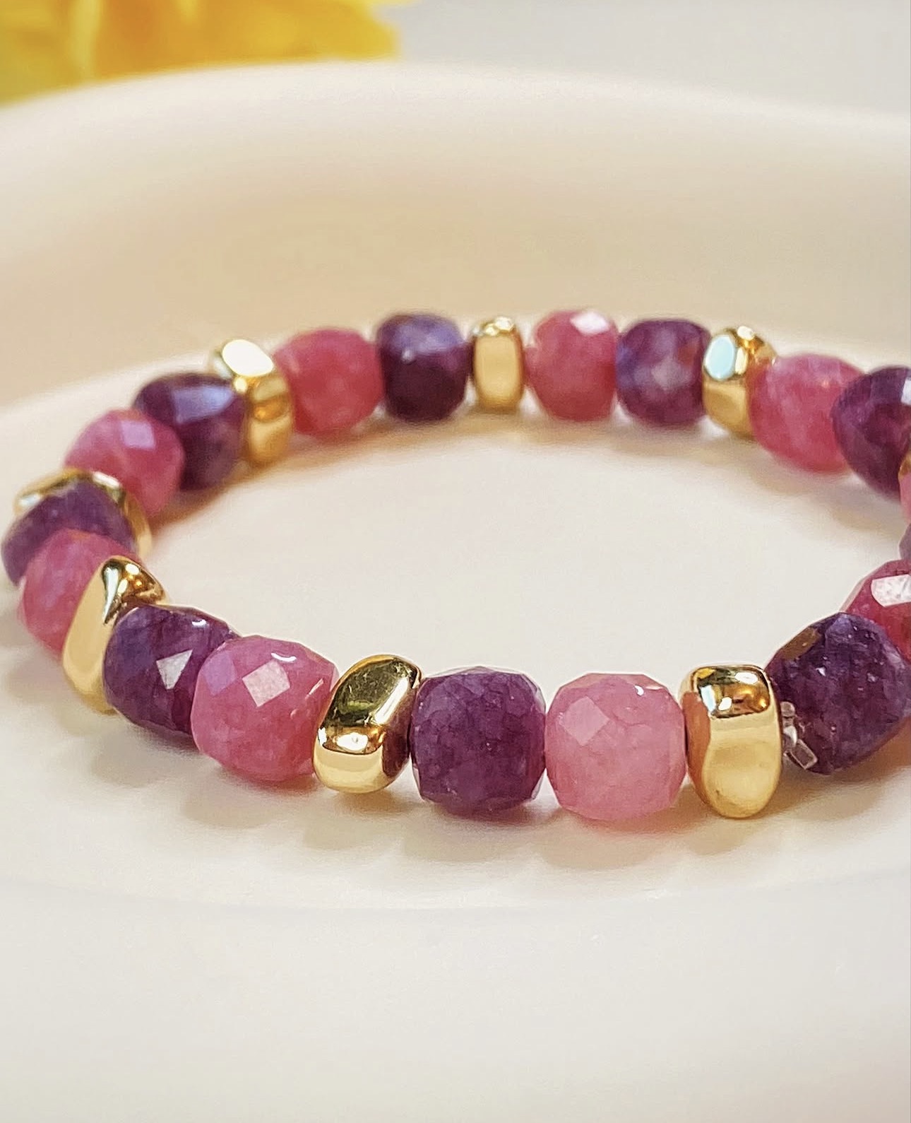 Kunzite & Pink Tourmaline Harmony Bracelet photo 2