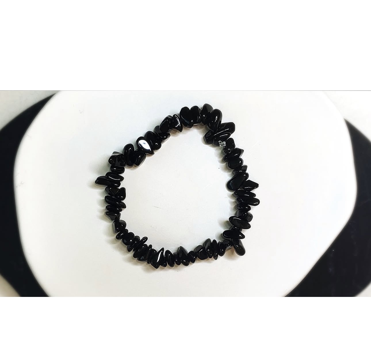 Black Onyx Chips Harmony Bracelet photo 2