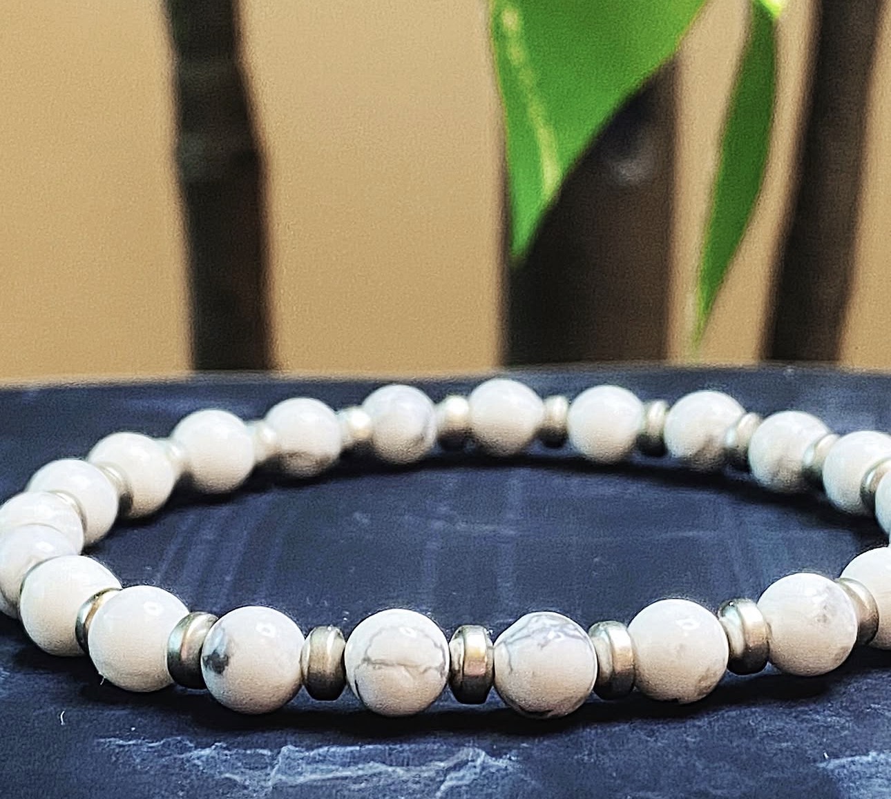 Howlite & Hematite Harmony Bracelet photo 2