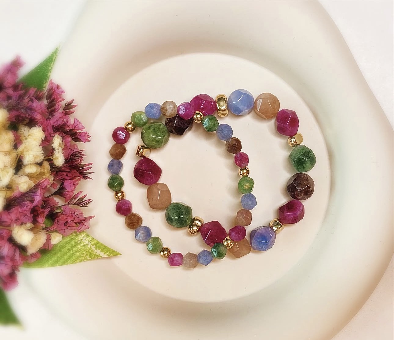 Multicolor Tourmaline Harmony Bracelet