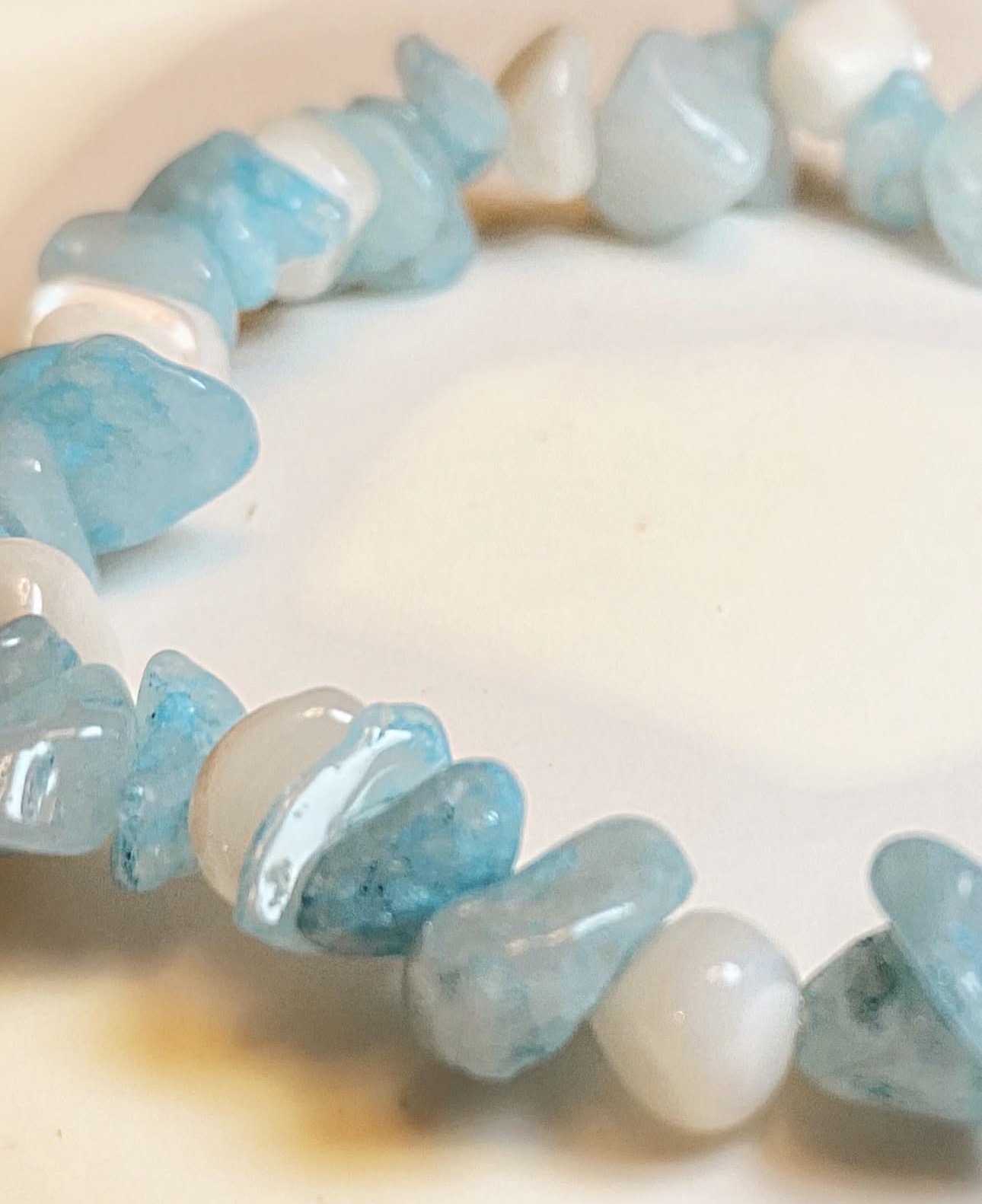 Star Fragments & White Shell Harmony Bracelet photo 2